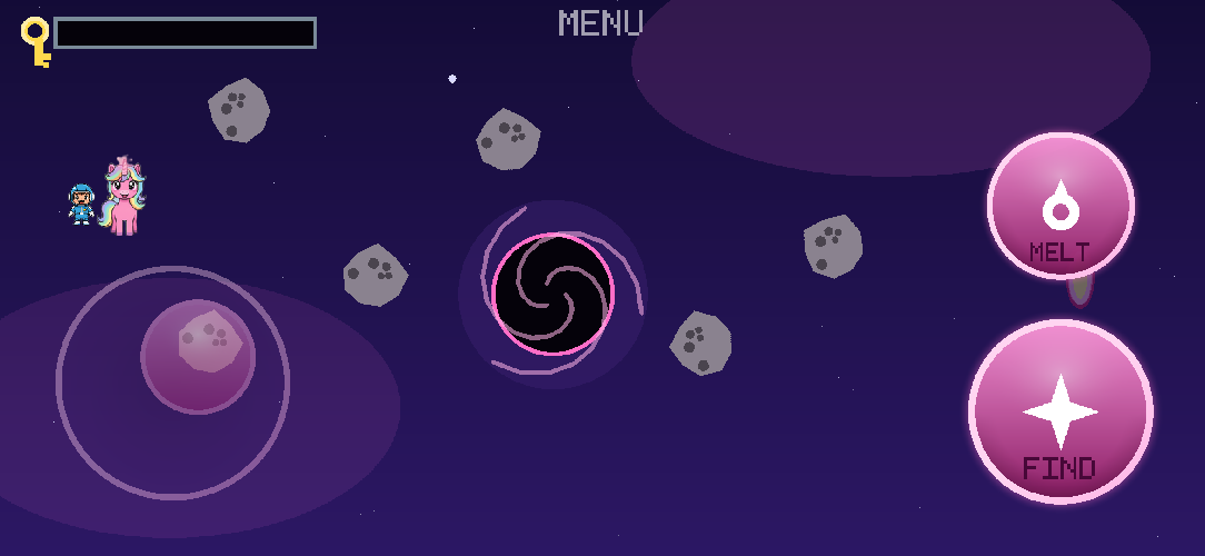 Aria and the Pink Star — actual gameplay screenshot